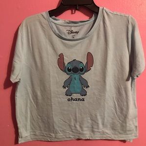 Stitch Ohana Crop Top